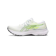 ASICS Gel-Kayano 29 1011B440-100 화이트 형광 노랑 러닝화 전문 쿠셔닝과 안정성