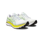 ASICS Gel-Kayano 29 1011B440-100 화이트 형광 노랑 러닝화 전문 쿠셔닝과 안정성