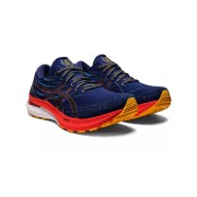 ASICS Gel-Kayano 29 1011B470-401 Blau Rot Gelb Laufschuhe Hervorragende Dämpfung und Stabilität