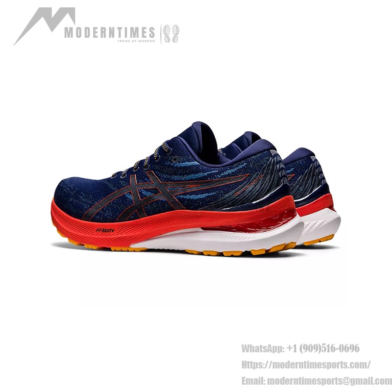 ASICS Gel-Kayano 29 1011B470-401 블루 레드 옐로우 러닝화