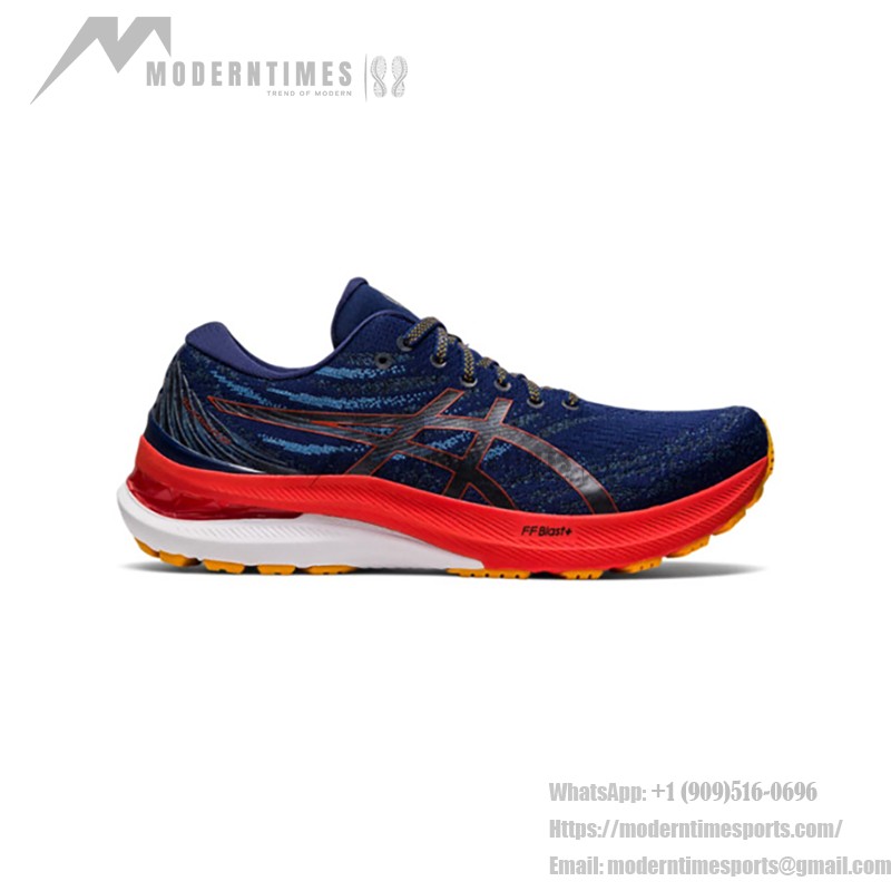 ASICS Gel-Kayano 29 1011B470-401 블루 레드 옐로우 러닝화