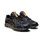 ASICS Gel-Quantum 360 1021A337-021 Black Gold Full-GEL Cushioning Running Shoes