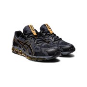 ASICS Gel-Quantum 360 1021A337-021 Schwarz Gold Voll-GEL-Dämpfung Laufschuhe Stilvolles Design und Überragende Leistung