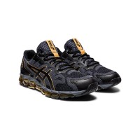 ASICS Gel-Quantum 360 1021A337-021 Black Gold Full-GEL Cushioning Running Shoes Stylish Design and Superior Performance