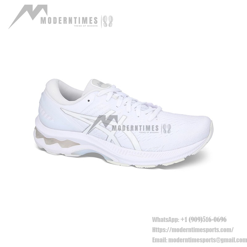 ASICS Gel-Kayano 27 1012A649-101 Women’s All-White Running Shoes