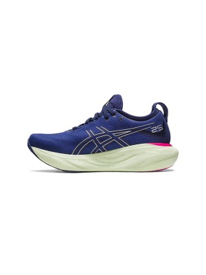 ASICS Gel Nimbus 25 1012B356-400 여성 러닝화 고성능 쿠셔닝 및 편안한 디자인