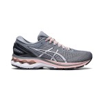 ASICS Gel-Kayano 27 1012A649-020 여성용 회색 핑크 러닝화