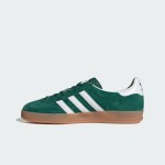 Adidas Gazelle Indoor IG1596 - Grüne Wildleder-Sneaker mit Weißen Streifen & Gummisohle