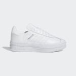 Adidas Gazelle Bold IE5130 All-White Leather Sneakers with Platform Sole