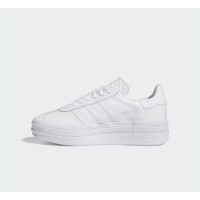 Adidas Gazelle Bold IE5130 – Weiße Leder-Sneaker mit Plateau-Sohle | Minimalistisches Design und Alltäglicher Komfort