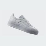 Adidas Gazelle Bold IE5130 All-White Leather Sneakers with Platform Sole