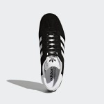 Adidas Gazelle BB5476 Black Suede Sneakers with White Stripes