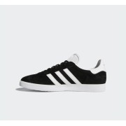 Adidas Gazelle BB5476 - Black Suede Sneakers with White Stripes | Timeless Retro Style and Everyday Comfort