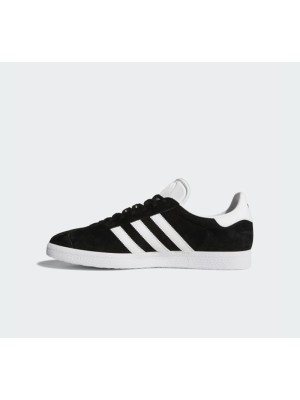 Adidas Gazelle BB5476 - Black Suede Sneakers with White Stripes | Timeless Retro Style and Everyday Comfort