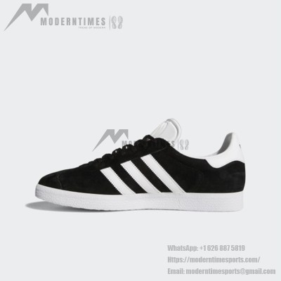 Adidas Gazelle BB5476 - Black Suede Sneakers with White Stripes | Timeless Retro Style and Everyday Comfort
