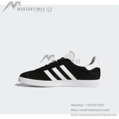 Adidas Gazelle BB5476 - Black Suede Sneakers with White Stripes | Timeless Retro Style and Everyday Comfort
