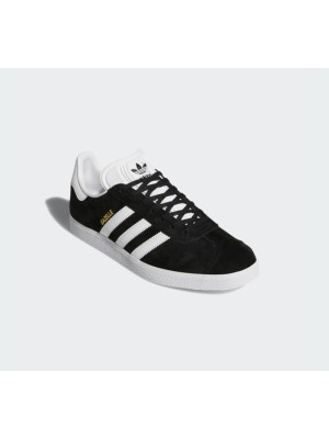 Adidas Gazelle BB5476 - Schwarze Wildledersneaker mit weißen Streifen | Zeitloser Retro-Stil und täglicher Komfort