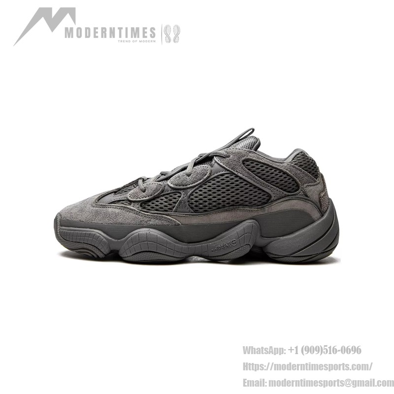 Adidas Yeezy 500 "Granite" GX6373 - Gray Retro Sneakers with Premium Materials