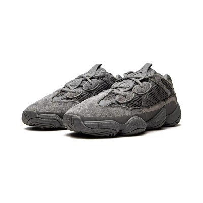 アディダス Yeezy 500 "Granite" GX6373 - クラシックグレーのストリートスタイルスニーカー