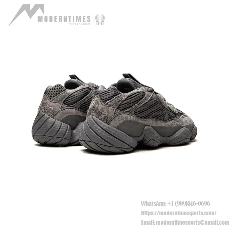 Adidas Yeezy 500 "Granite" GX6373 - Gray Retro Sneakers with Premium Materials