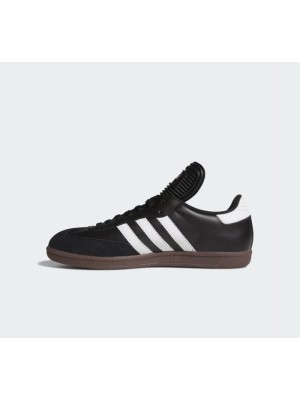 Adidas Samba Classic 034563 - Schwarze Ledersneaker mit Weißen Streifen & Gummisohle | Zeitloses Design für den Alltag