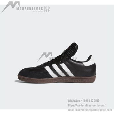 Adidas Samba Classic 034563 - Black Leather Sneakers with White Stripes & Gum Sole | Timeless Design for Everyday Wear
