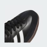 Adidas Samba Classic 034563 Schwarze Sneaker mit Weißen Streifen und Gummisohle