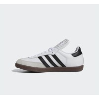 Adidas Samba Classic 772109 – Hochgeschnittene Weiße Sneaker mit Schwarzen Streifen & Gummisohle | Retro-Stil und Alltagstauglicher Komfort