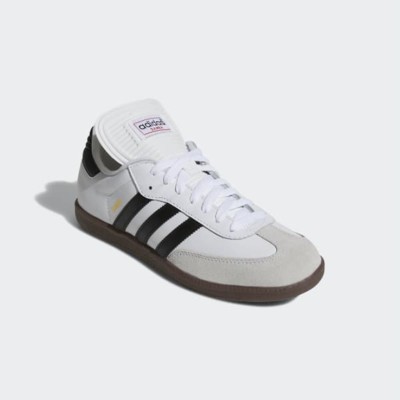 Adidas Samba Classic 772109 - High-Top White Sneakers with Black Stripes & Gum Sole | Retro Style and Everyday Comfort