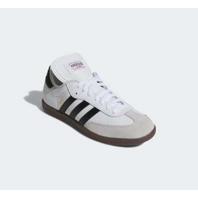 Adidas Samba Classic 772109 - High-Top White Sneakers with Black Stripes & Gum Sole | Retro Style and Everyday Comfort