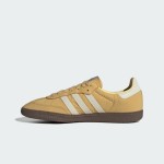 Adidas Samba OG IG6170 Beige Sneakers with Ivory Stripes and Gum Sole