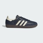 Adidas Samba OG ID2056 Deep Navy Sneakers with Ivory Stripes and Gum Sole