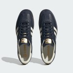 Adidas Samba OG ID2056 Deep Navy Sneakers with Ivory Stripes and Gum Sole