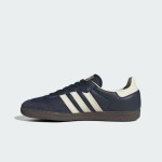 Adidas Samba OG ID2056 Deep Navy Sneakers with Ivory Stripes and Gum Sole