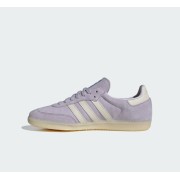 Adidas Samba OG IG6176 - Soft Purple Suede Sneakers with Ivory Stripes | Elegant Style & Everyday Comfort