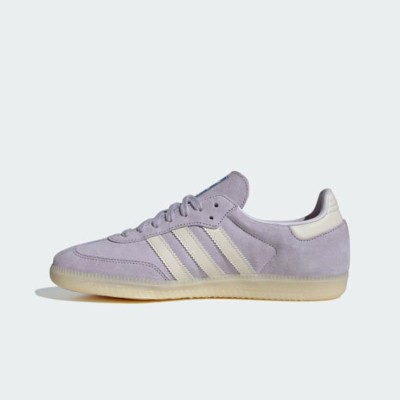 Adidas Samba OG IG6176 - Soft Purple Suede Sneakers with Ivory Stripes | Elegant Style & Everyday Comfort