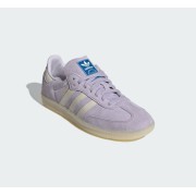 Adidas Samba OG IG6176 - Soft Purple Suede Sneakers with Ivory Stripes | Elegant Style & Everyday Comfort