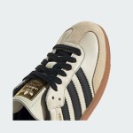 Adidas Samba OG ID0478 Ivory White Sneakers with Black Stripes and Gum Sole