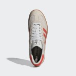 Adidas Samba OG IG1380 White Sneakers with Red Stripes and Gum Sole