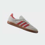 Adidas Samba OG IG1380 White Sneakers with Red Stripes and Gum Sole