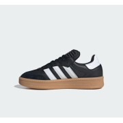 Adidas Samba XLG IE1379 - Schwarze Sneaker mit Silbernen Streifen & Wildleder-Details | Stilvoll & Bequem für den Alltag