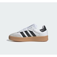 Adidas Samba XLG IE1377 - Weiße Sneaker mit Schwarzen Streifen und Wildleder-Details | Klassisch & Bequem für den Alltag