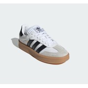 Adidas Samba XLG IE1377 - Weiße Sneaker mit Schwarzen Streifen und Wildleder-Details | Klassisch & Bequem für den Alltag