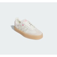 Adidas Samba OG ID1104 - Beige Sneakers with Pink Accents & Gum Sole | Elegant Design for Everyday Comfort