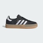 Adidas Samba OG ID0436 Black Sneakers with Silver Stripes and Gum Sole