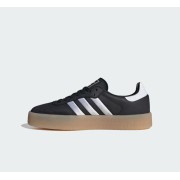 Adidas Samba OG ID0436 - Schwarze Sneaker mit Silberstreifen & Gummisohle | Zeitloser Stil und Alltäglicher Komfort