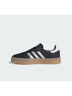 Adidas Samba OG ID0436 - Schwarze Sneaker mit Silberstreifen & Gummisohle | Zeitloser Stil und Alltäglicher Komfort