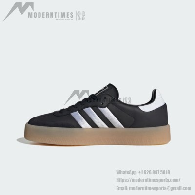 Adidas Samba OG ID0436 - Black Sneakers with Silver Stripes & Gum Sole | Timeless Style and Everyday Comfort