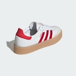 Adidas Samba ID0438 White Sneakers with Red Stripes and Suede Details