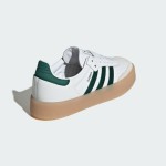 Adidas Samba OG ID0440 White Sneakers with Green Stripes and Gum Sole